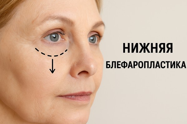 Нижняя блефаропластика: особенности процедуры, показания и результаты